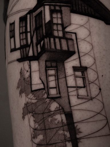 Fragment — tattoo by Ted Faulmann